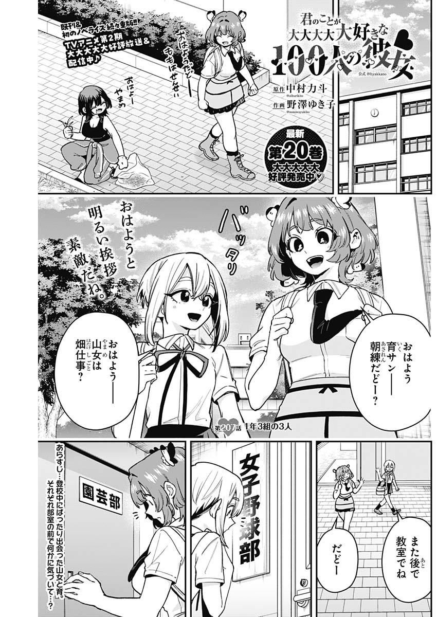 Kimi no Koto ga Dai Dai Dai Dai Daisuki na 100-nin no Kanojo - Chapter 207 - Page 1