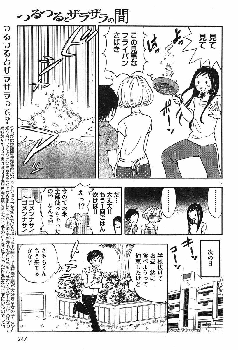Tsuru-Tsuru to-Zara-Zara-no-Aida - Chapter 10 - Page 5
