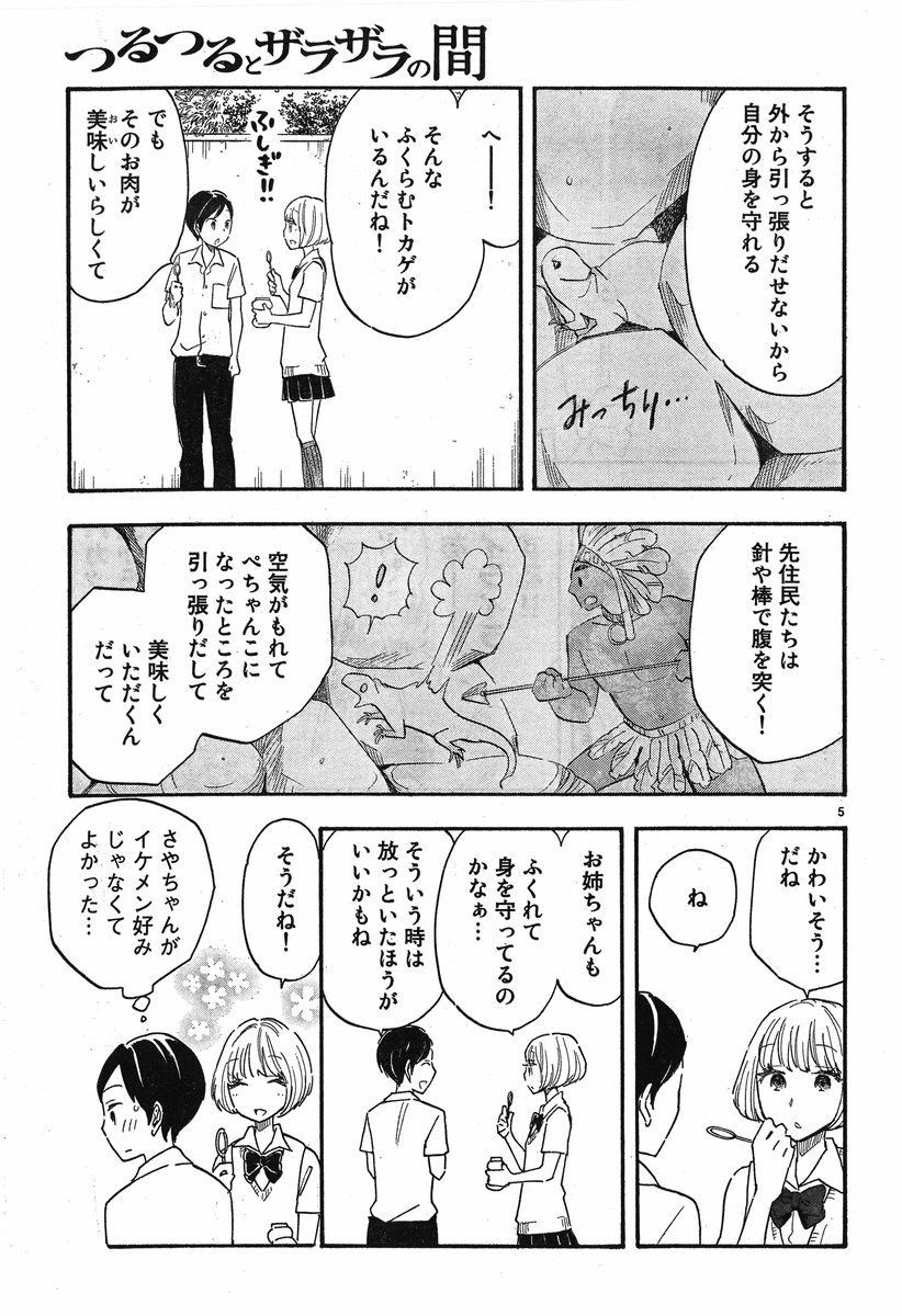 Tsuru-Tsuru to-Zara-Zara-no-Aida - Chapter 21 - Page 5