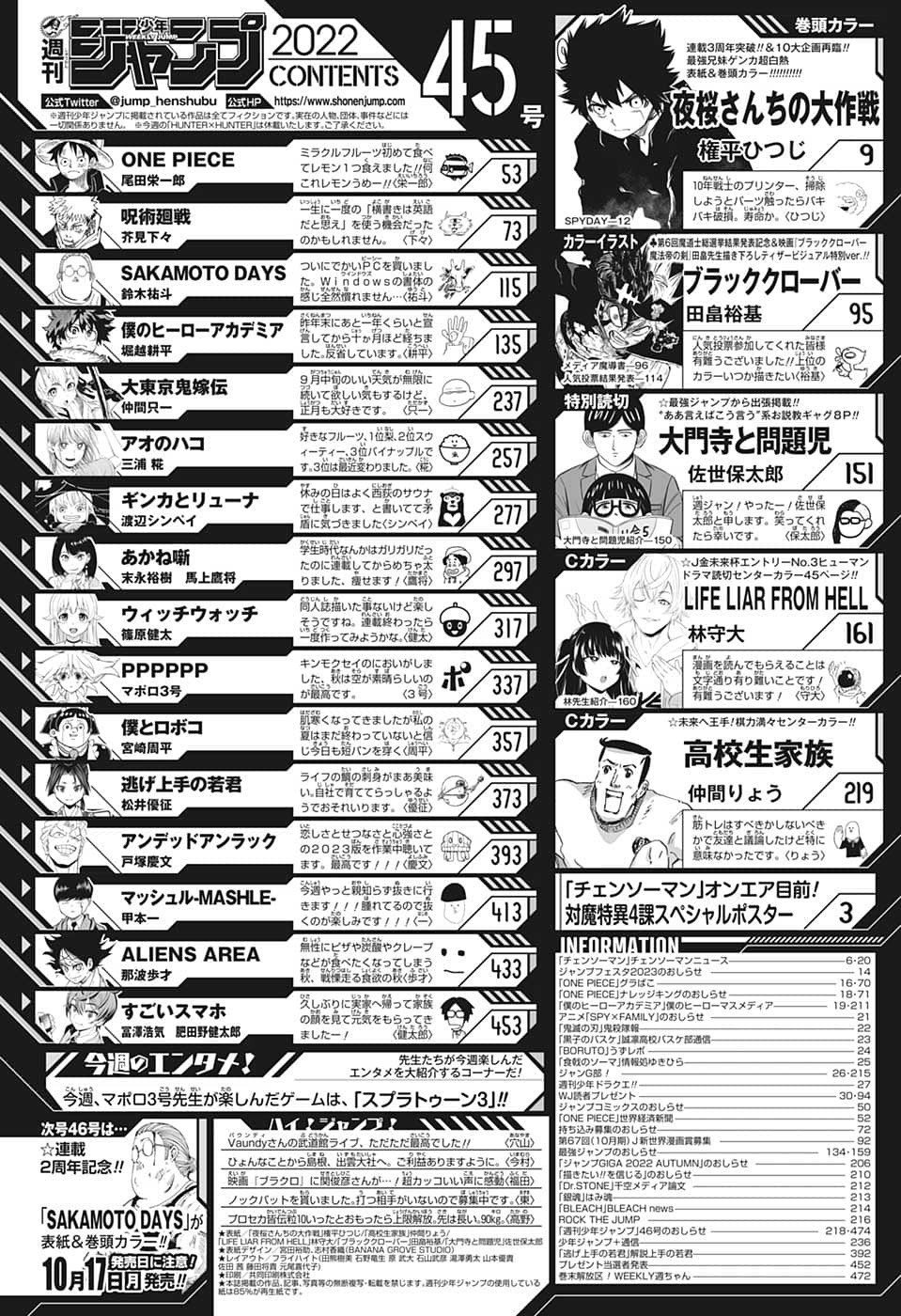 Weekly Shōnen Jump - Chapter 2022-45 - Page 470