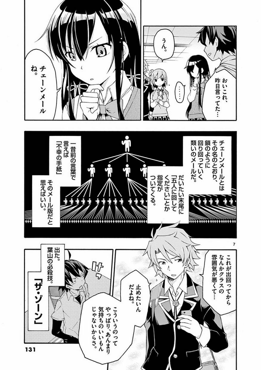 Yahari Ore no Seishun Rabukome wa Machigatte Iru. @ Comic - Chapter 010 - Page 8