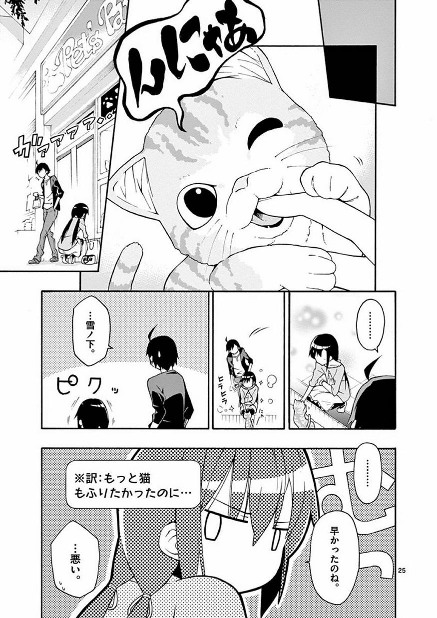 Yahari Ore no Seishun Rabukome wa Machigatte Iru. @ Comic - Chapter 016 - Page 25