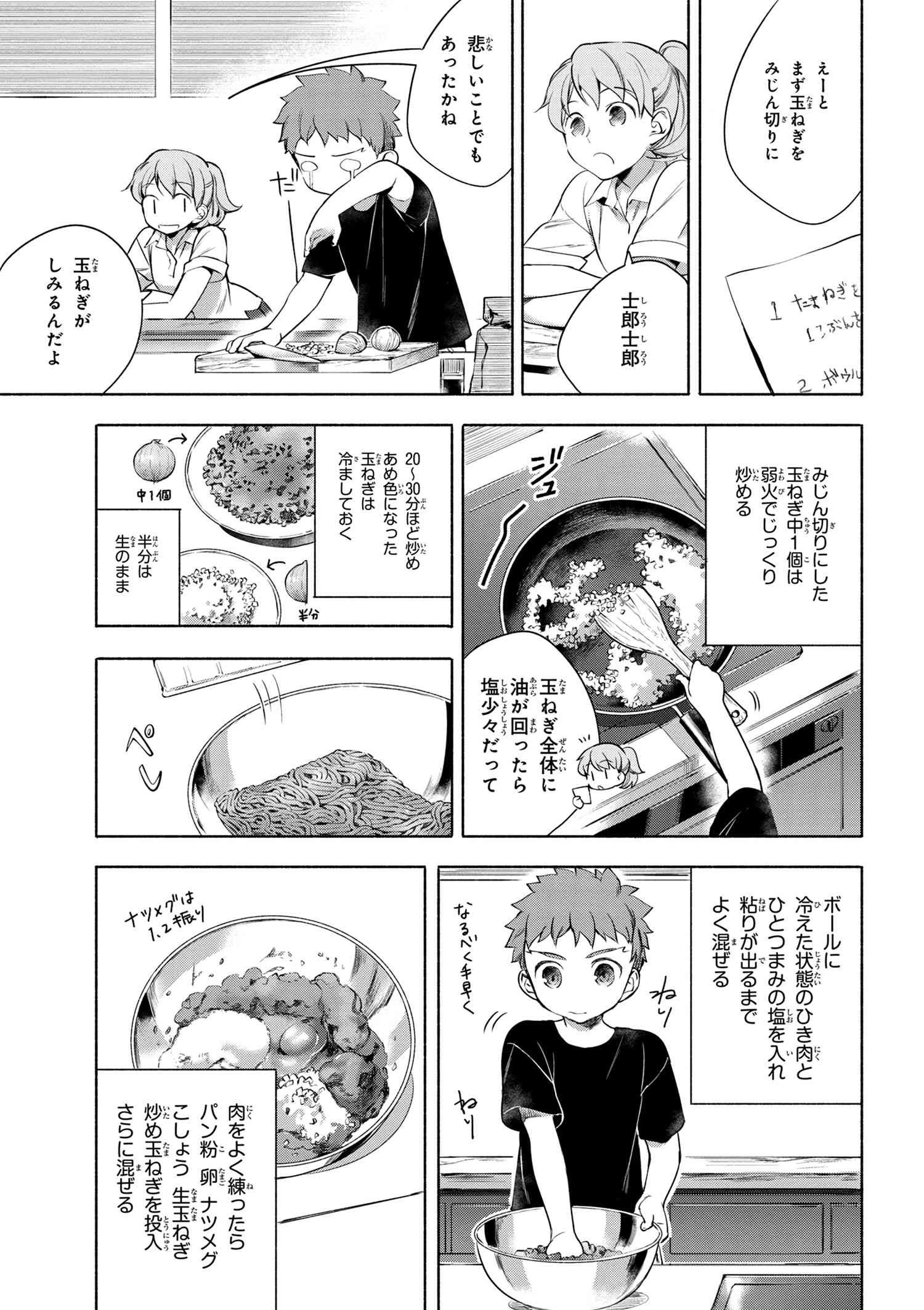 Emiya-san Chi no Kyou no Gohan - Chapter 6 - Page 5