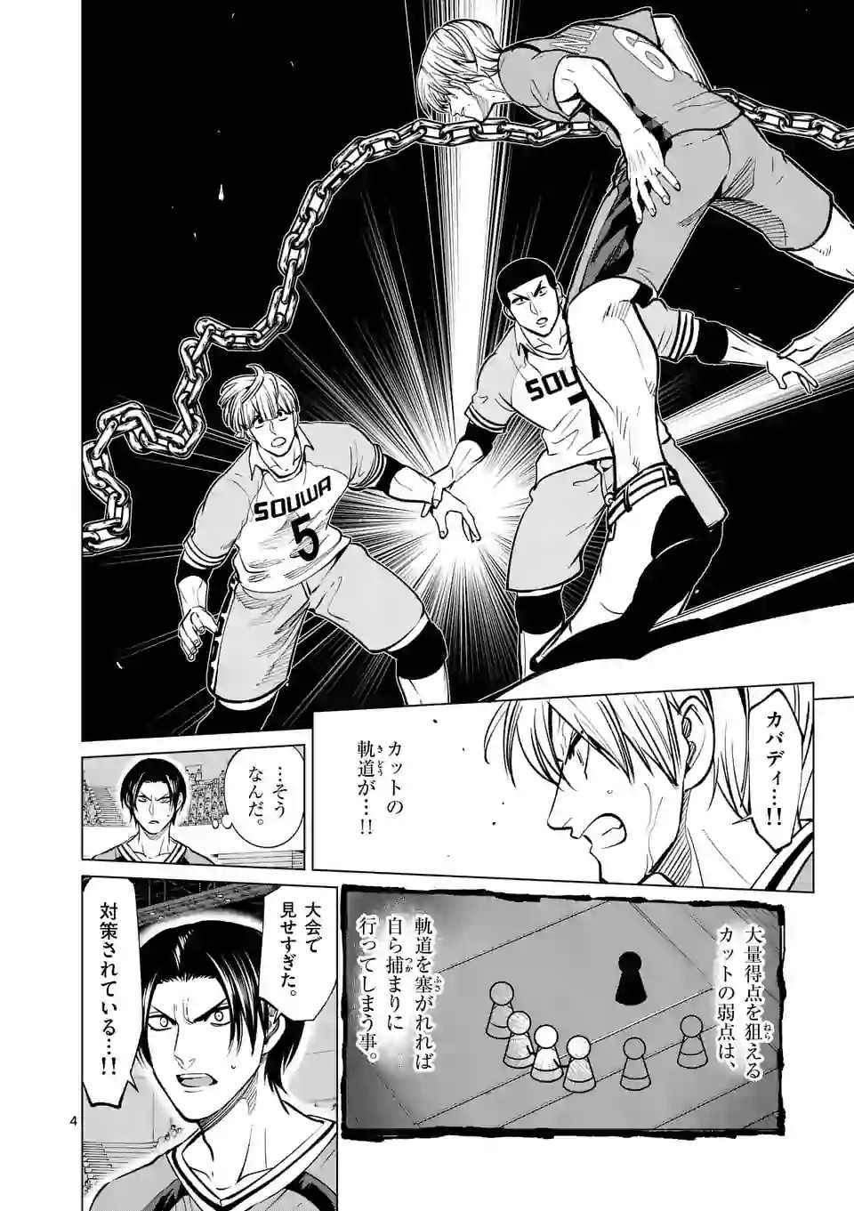 Shakunetsu Kabaddi - Chapter 140 - Page 4